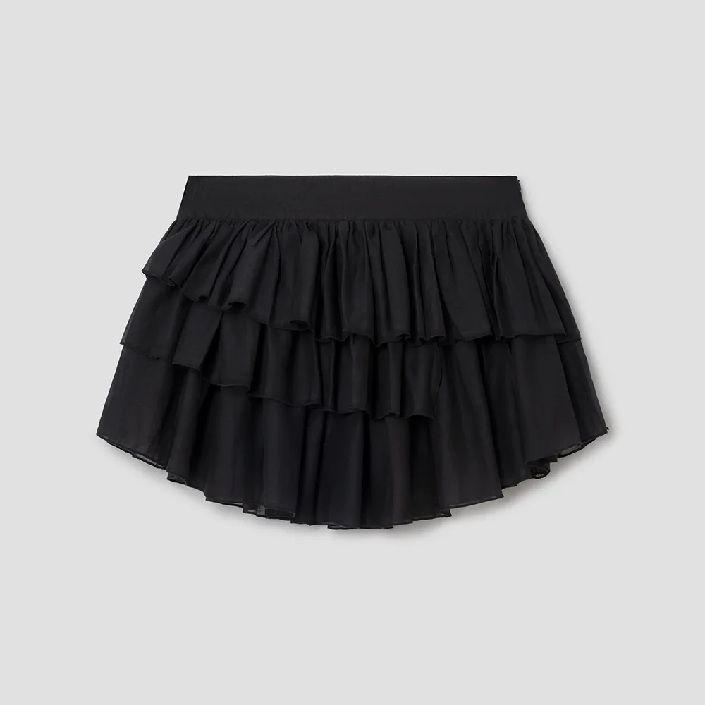 (W) JOAN MINI SKIRT (BLACK)