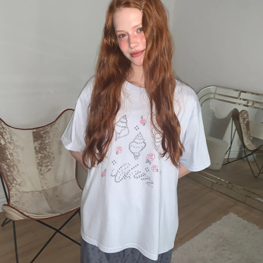 clam stitch Tee (T恤)