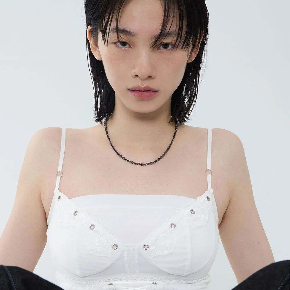 VTG Hexagon Chain Necklace