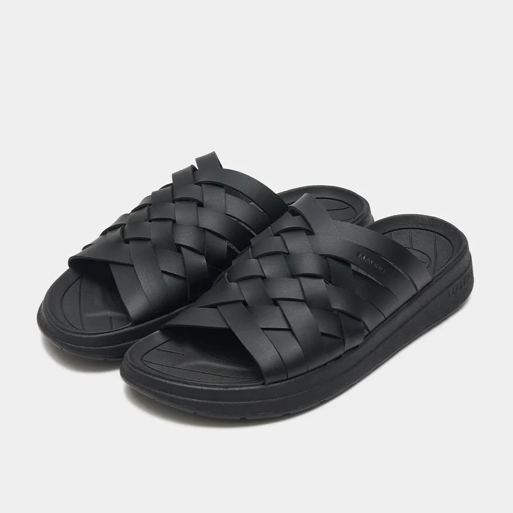 ZUMA - VEGAN LEATHER - EVA - BLACK/BLACK / MS02-0001