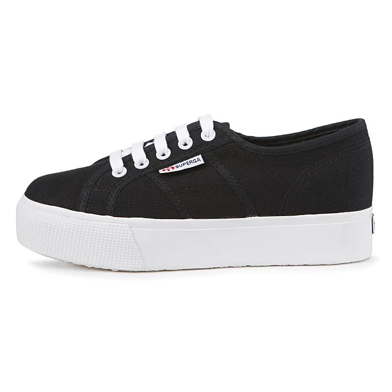 Superga 2735 厚底 運動鞋 黑色 S00CLL0A91