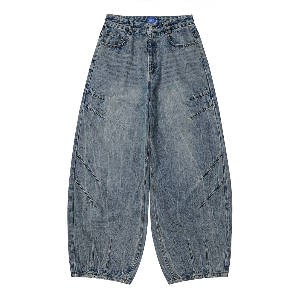 Balloon Wide Jeans DCPT055CRBlue