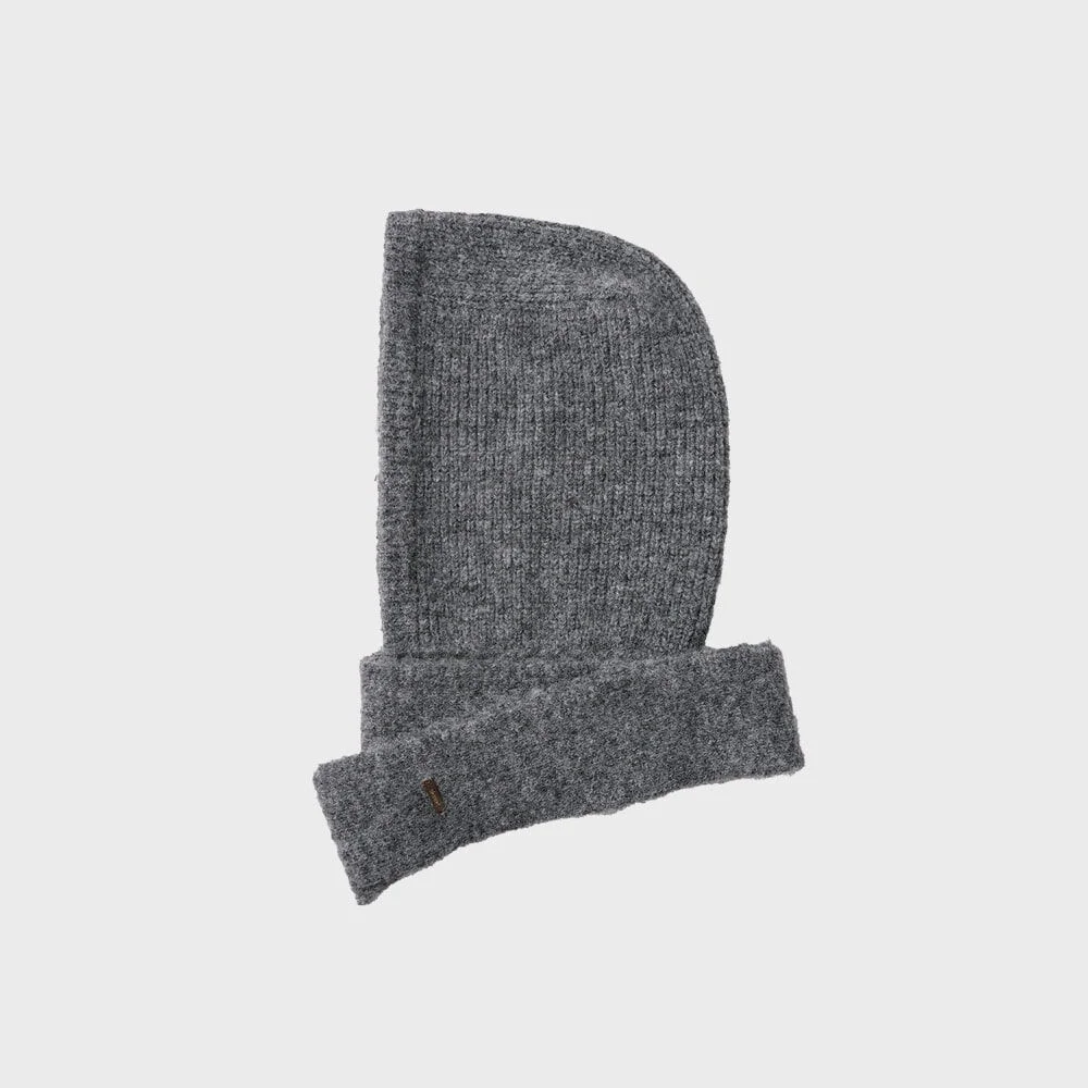 Colette Hood Muffler (Melange Gray)