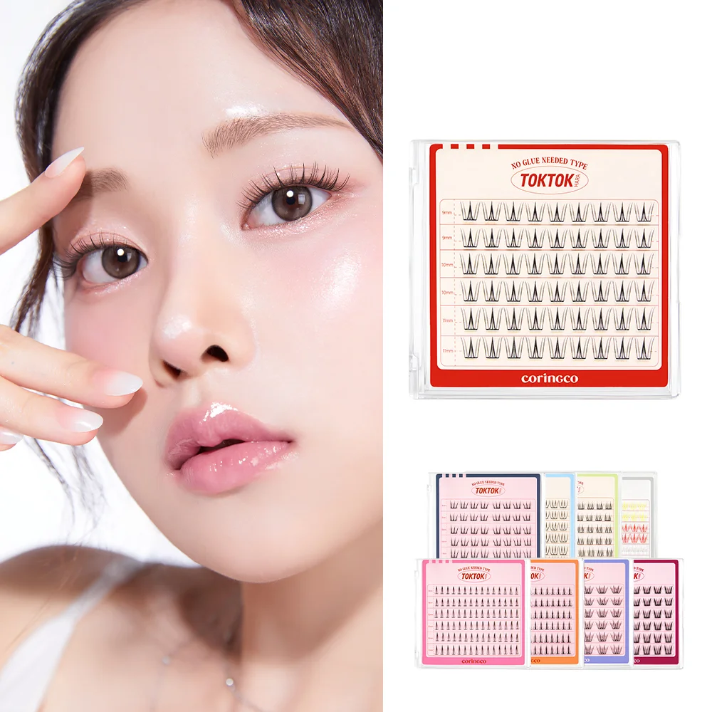 Coringco Toktokara 免膠水 睫毛 Festival 48pcs