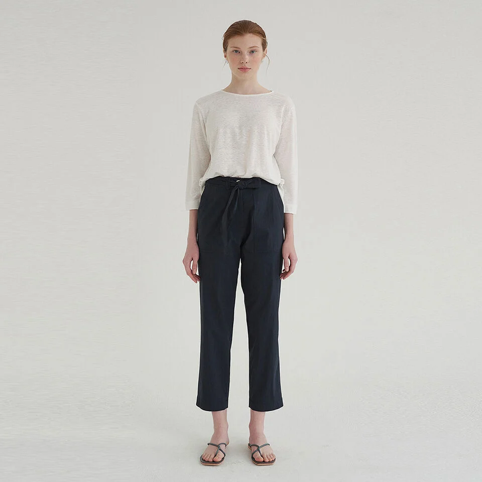 light fatigue pants (navy)