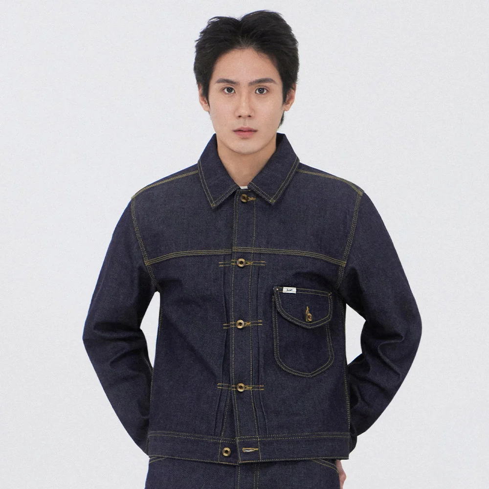牛仔 Kuroki 牛仔 外套 靛藍 低筒