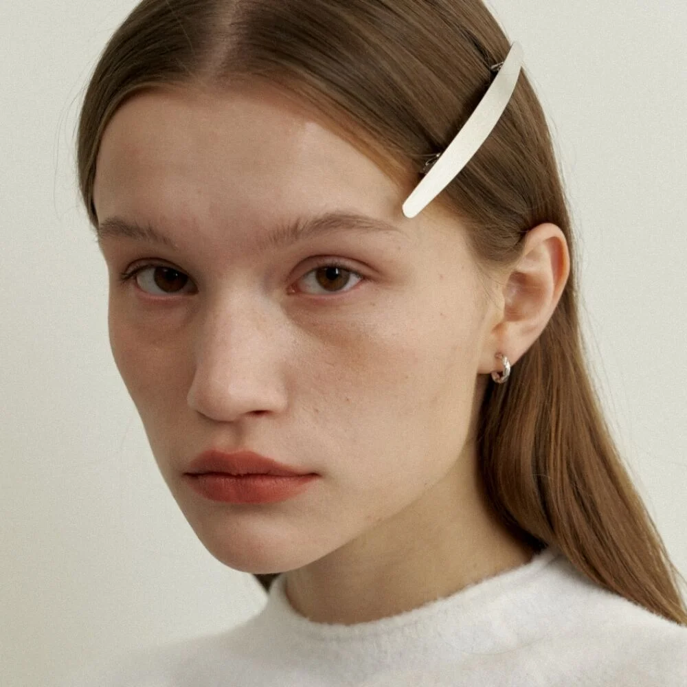 Slim Silver Hair Pin