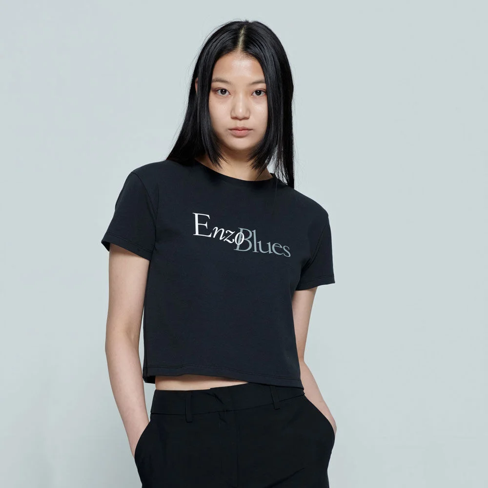 Enzo Blues 標誌 T恤 (Black)