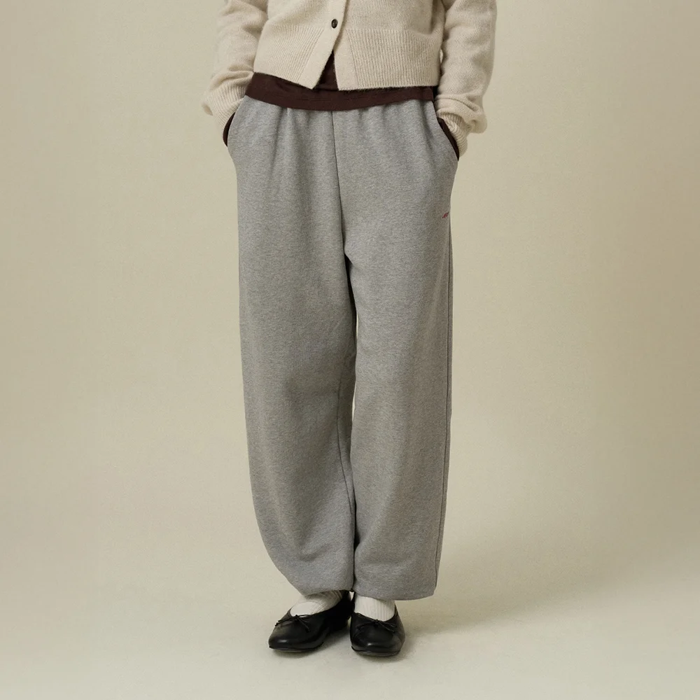 NOTIE JOGGER PANTS_MELANGE GREY