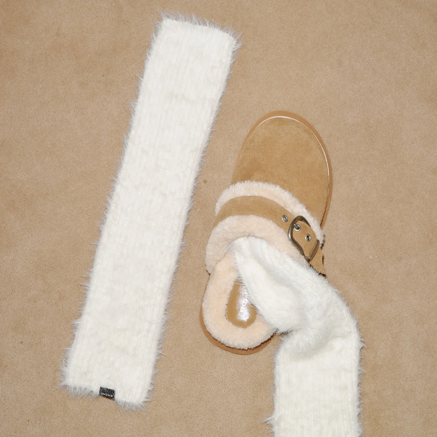 Fluffy winter Warmer / 2 COLORS