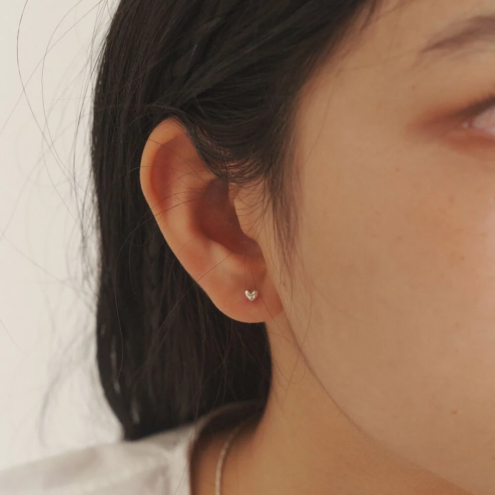 Very Tini Heart Earrings