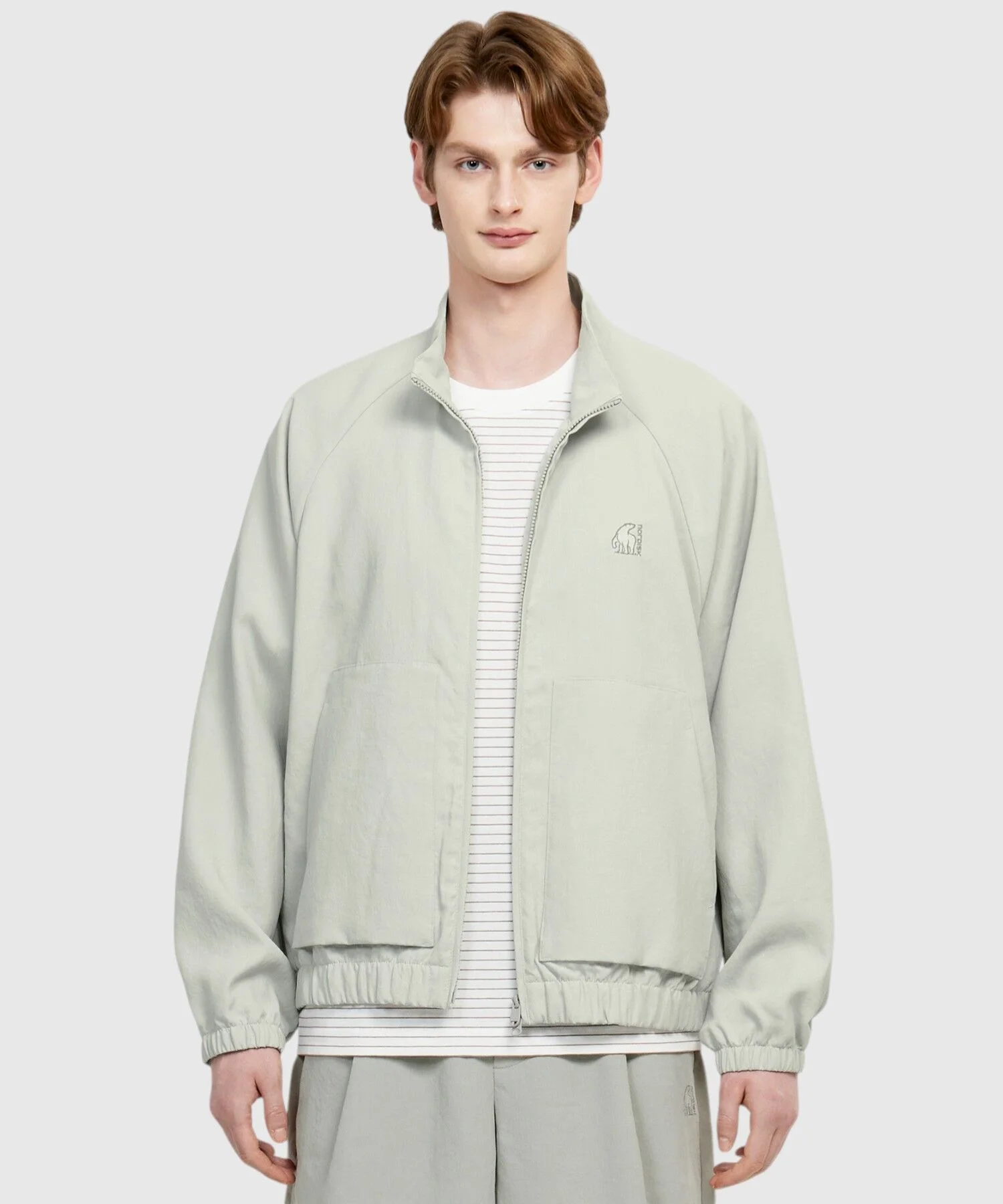Hygge 高級 外套 - M_Light Grey_OMM26119C2