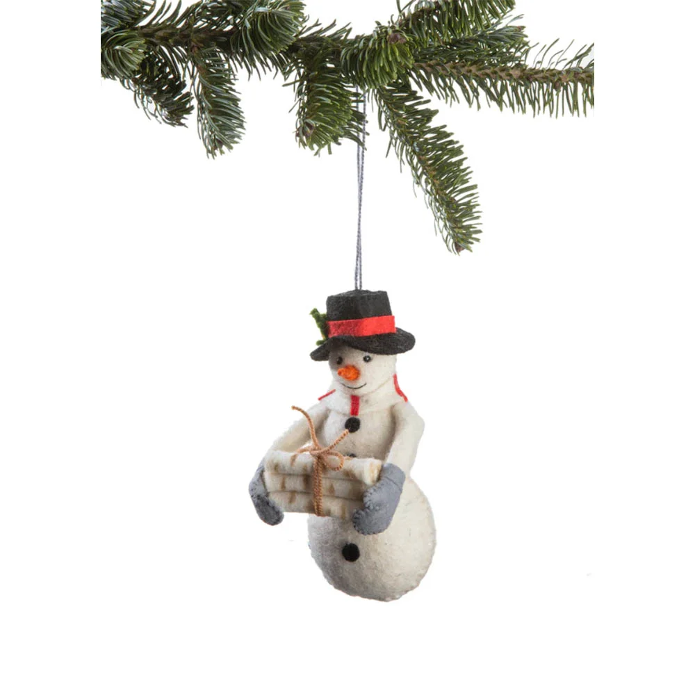 雪人 聖誕節 Tree Ornament 鑰匙扣