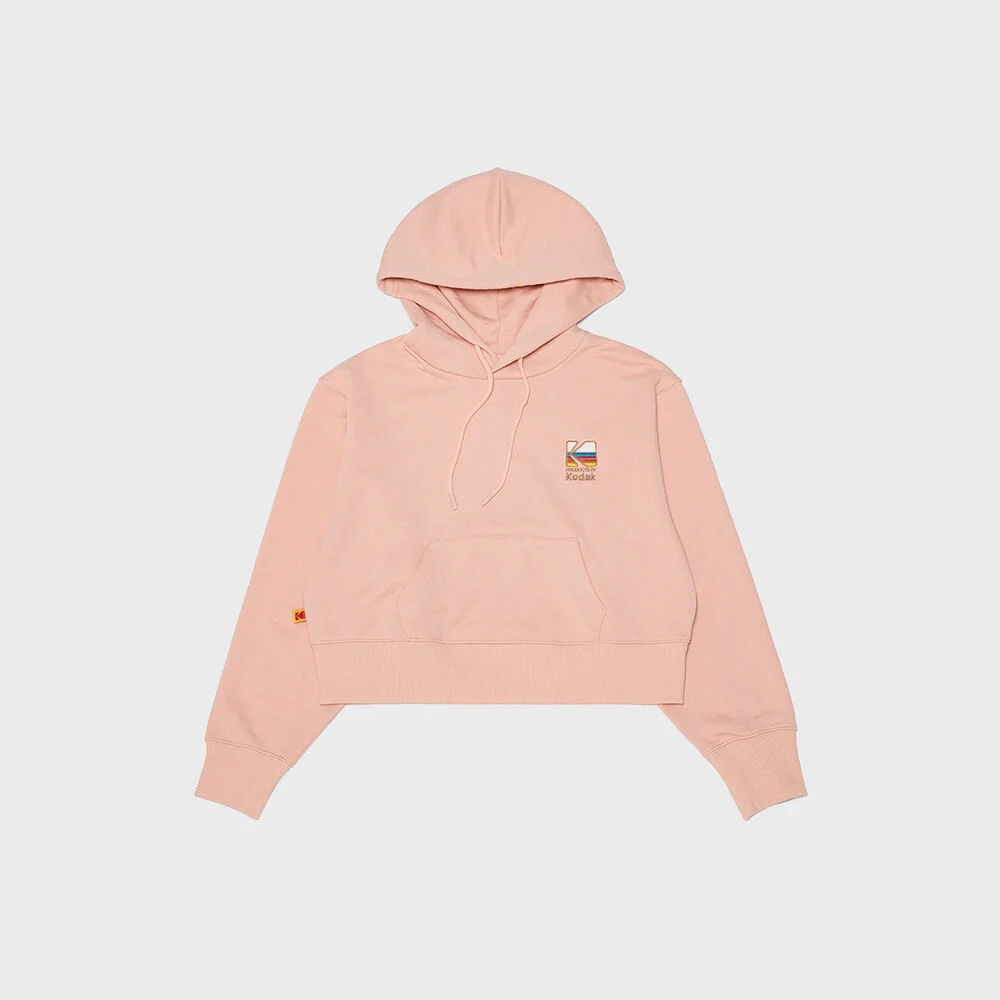 彩虹 大標誌 連帽T恤 女裝 PINK