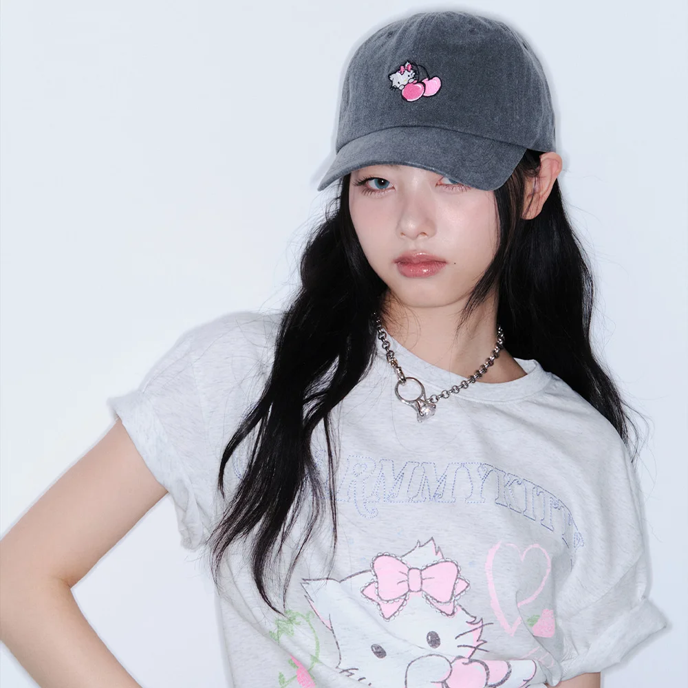 KIRSH X Charmmy Kitty 圖案 棒球帽