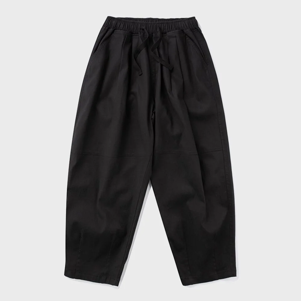 NYC LABEL CP WIDE FIT BALLOON PANTS 黑色