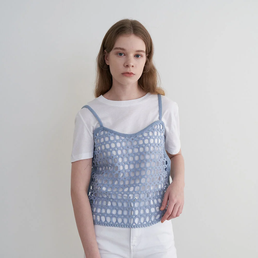 Lace Top (Sky Blue)