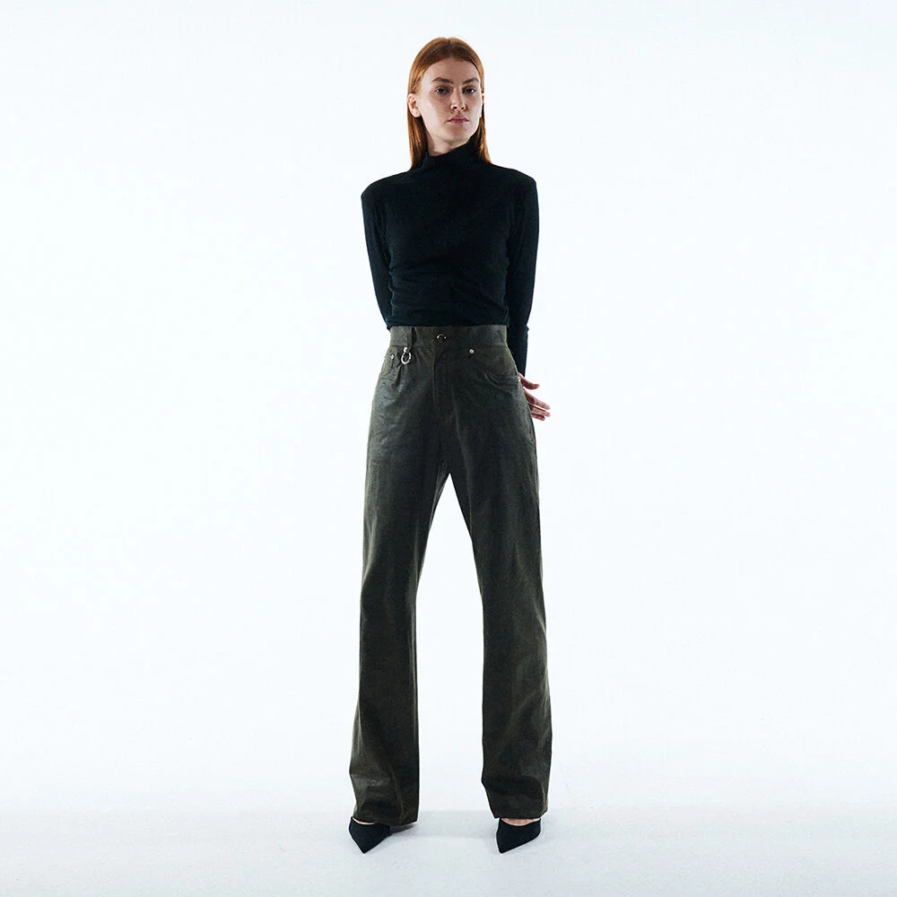 VEGAN LEATHER PANTS KA