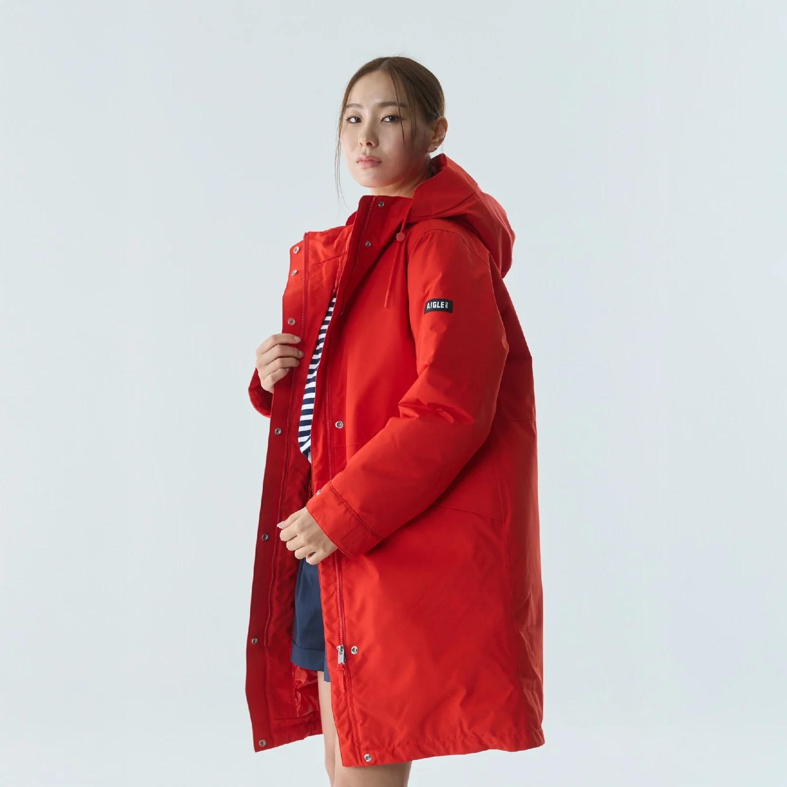 女裝 Gore-Tex 派克大衣 AIW25WOUI009PPY