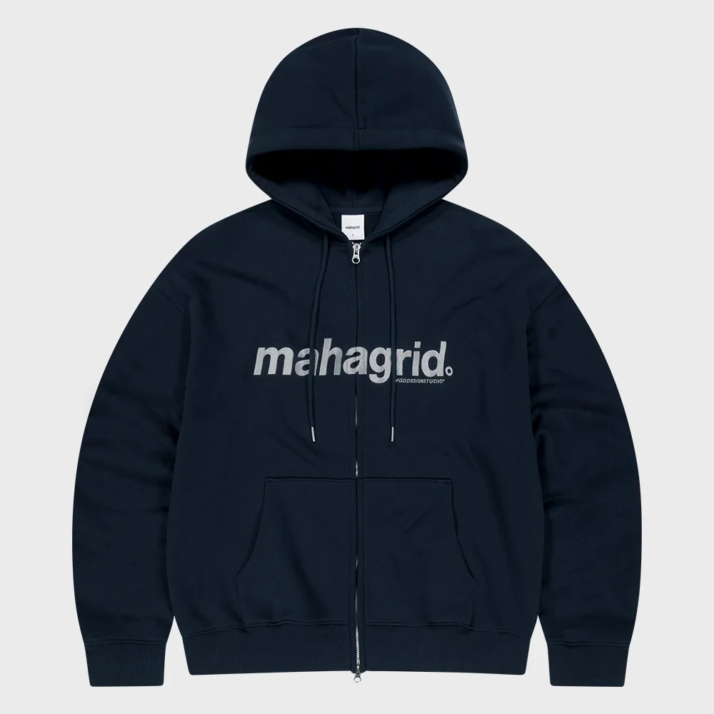 BASIC LOGO ZIP-UP HOODIE