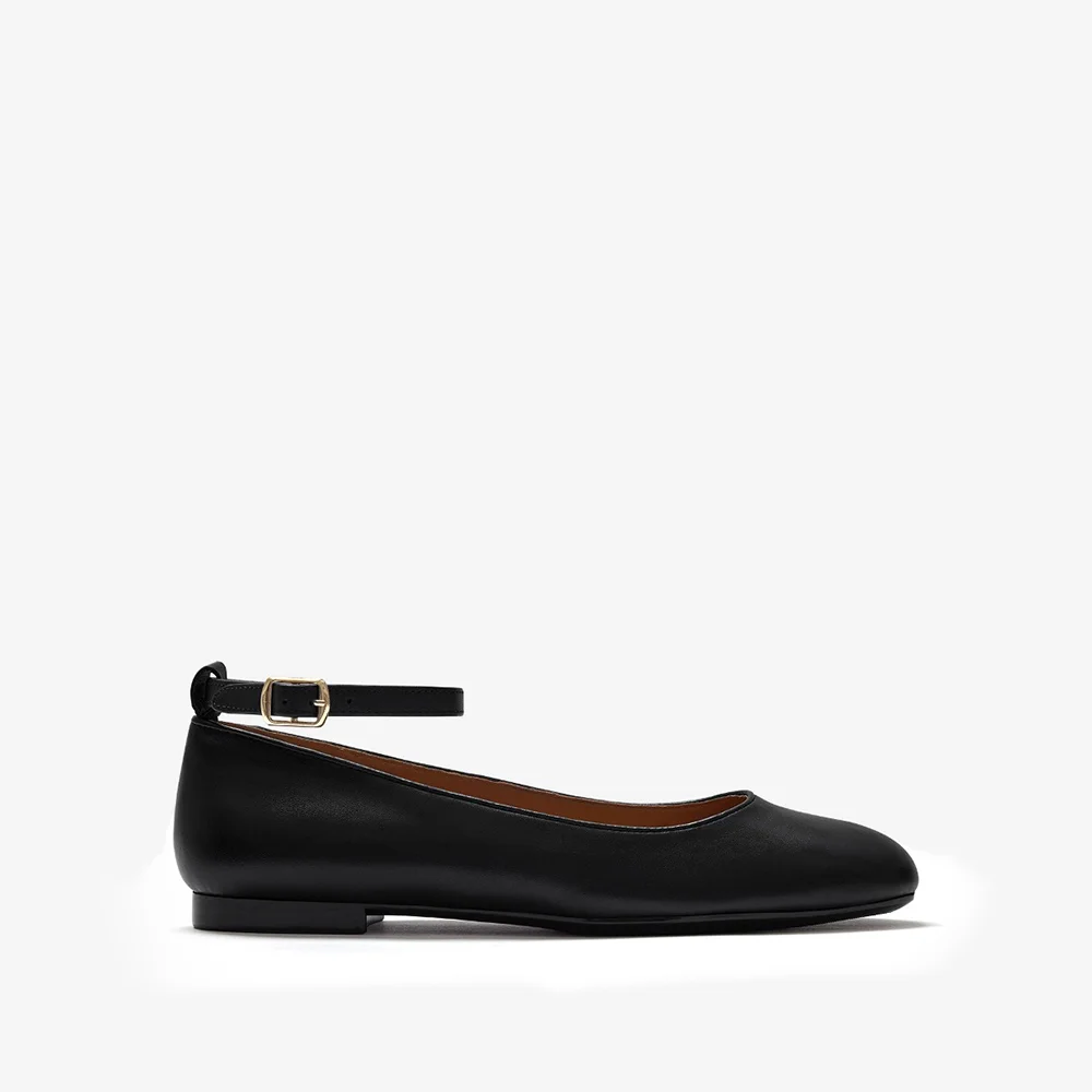 ROME 01 BALLERINA FLAT (WRM01-CRBK)