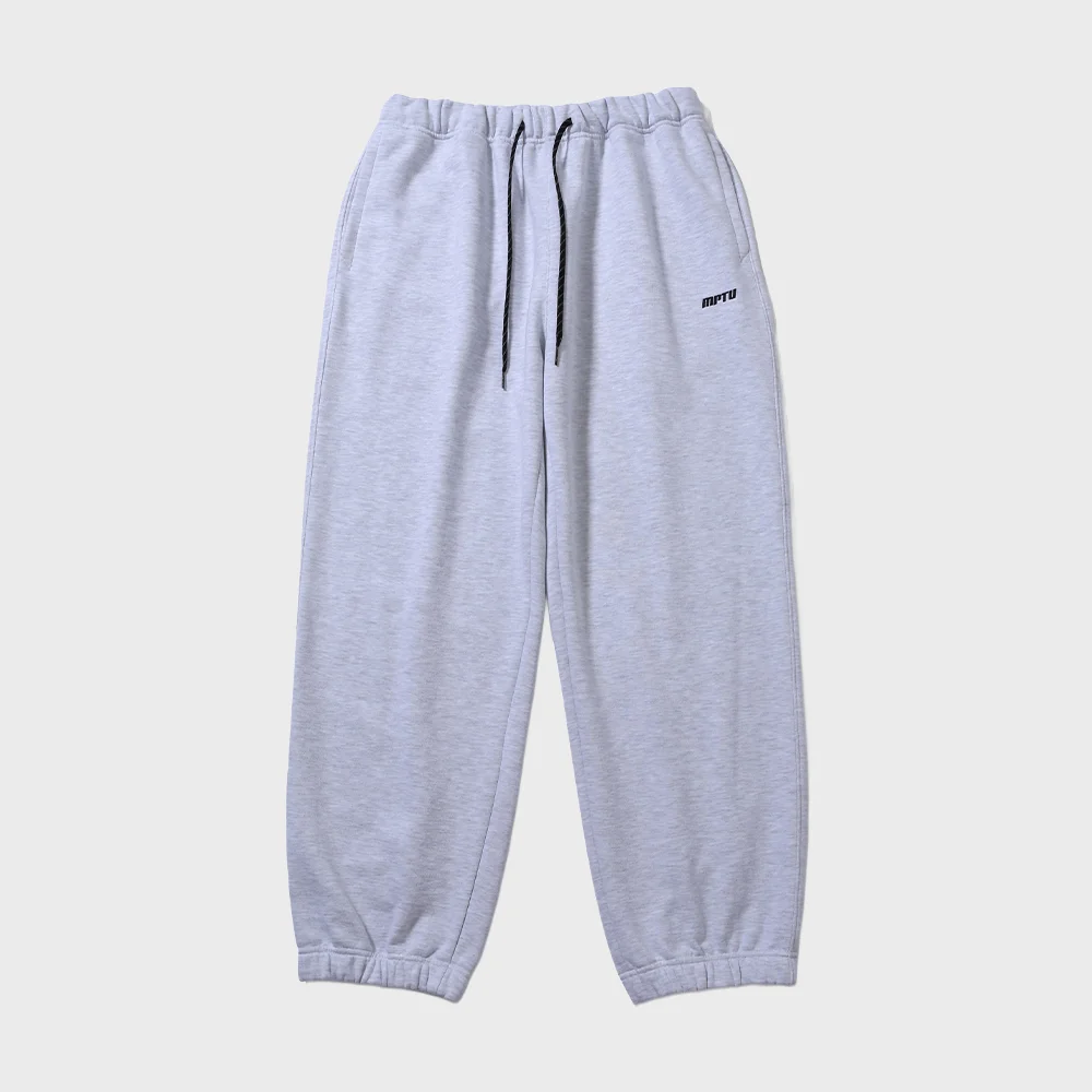 SWEAT PANTS / LIGHT HEATHER GRAY
