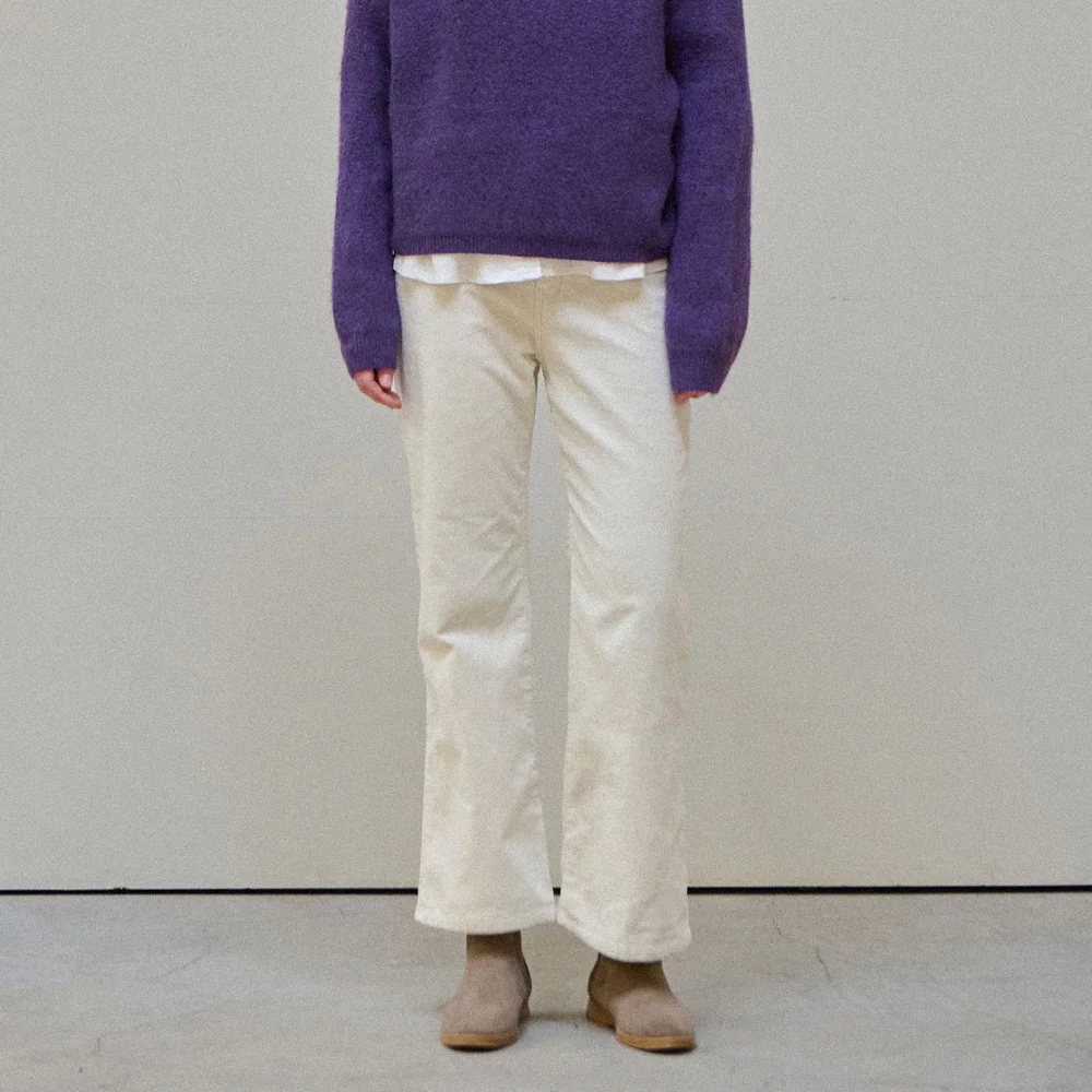 Classic corduroy pants_4 Colors