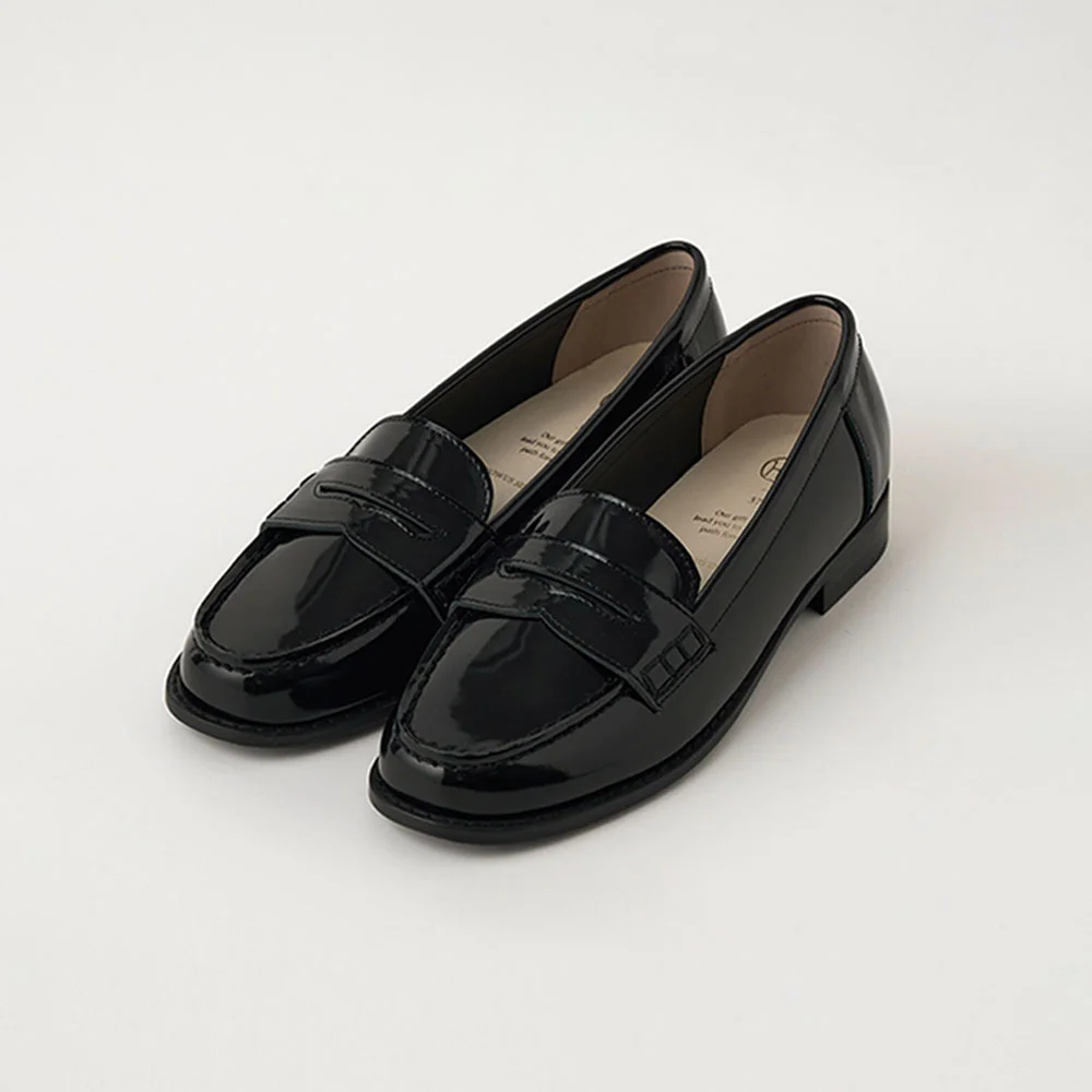 CLASS PATENT LOAFER (BLACK)
