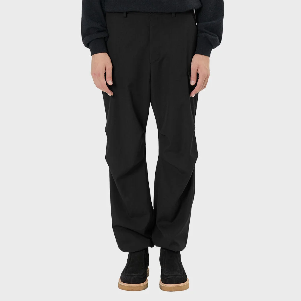 WOOL FIELD PANTS(BLACK)