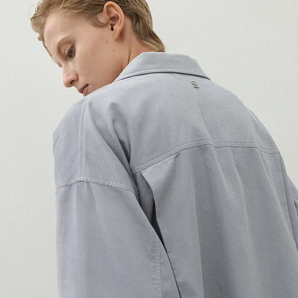 ESSENTIAL BOYFRIEND CORDUROY SHIRT(BL-4285)