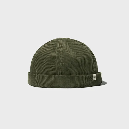 燈芯絨 水手帽 Khaki (S22FURCP12)