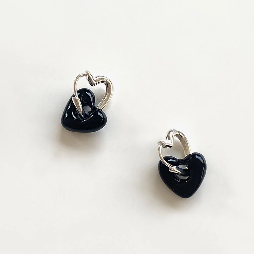 Love Heart Ring Earring