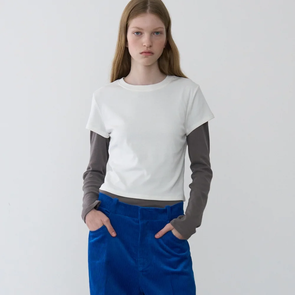 MJ Short Sleeve T-Shirt / WHITE