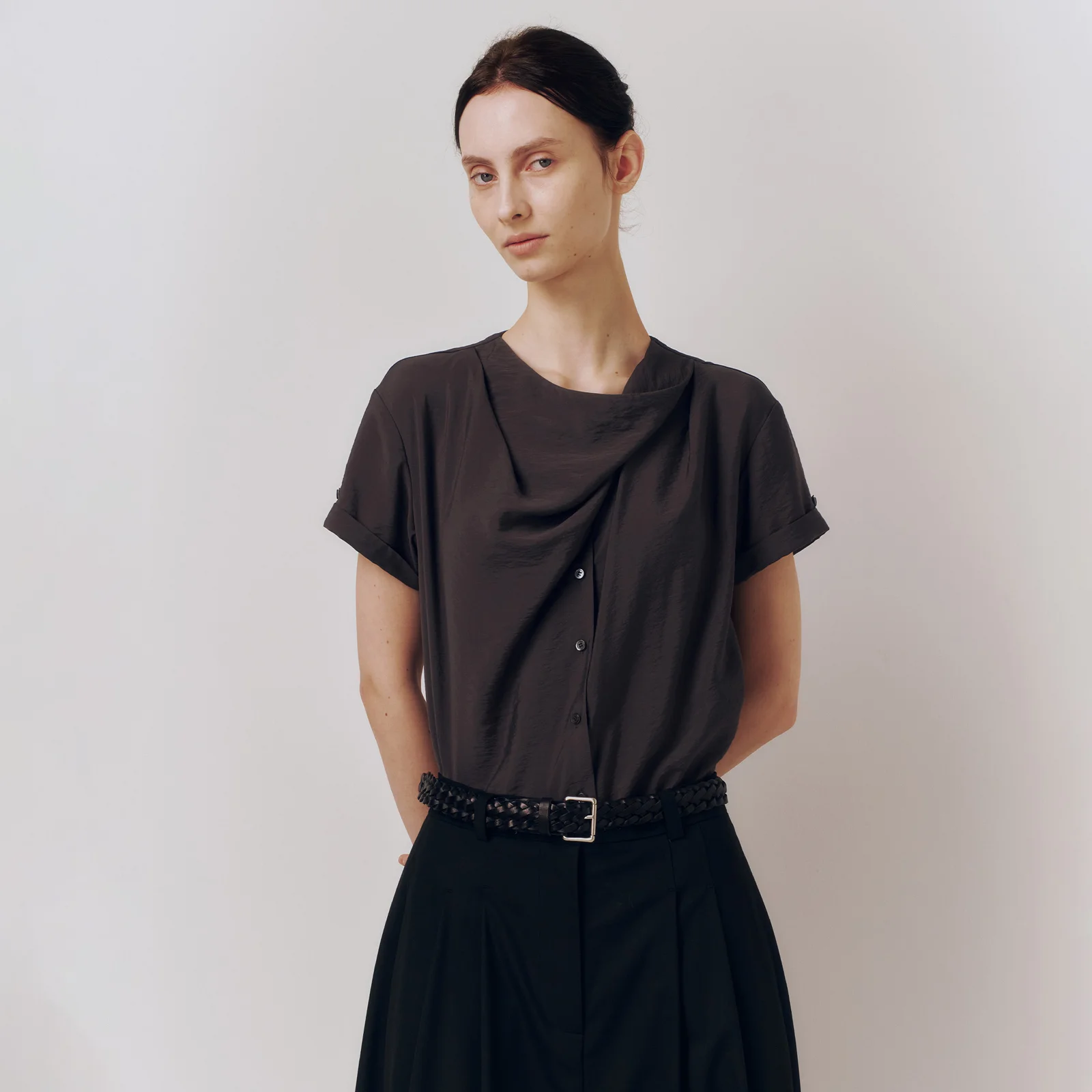 Vedrick Top Charcoal