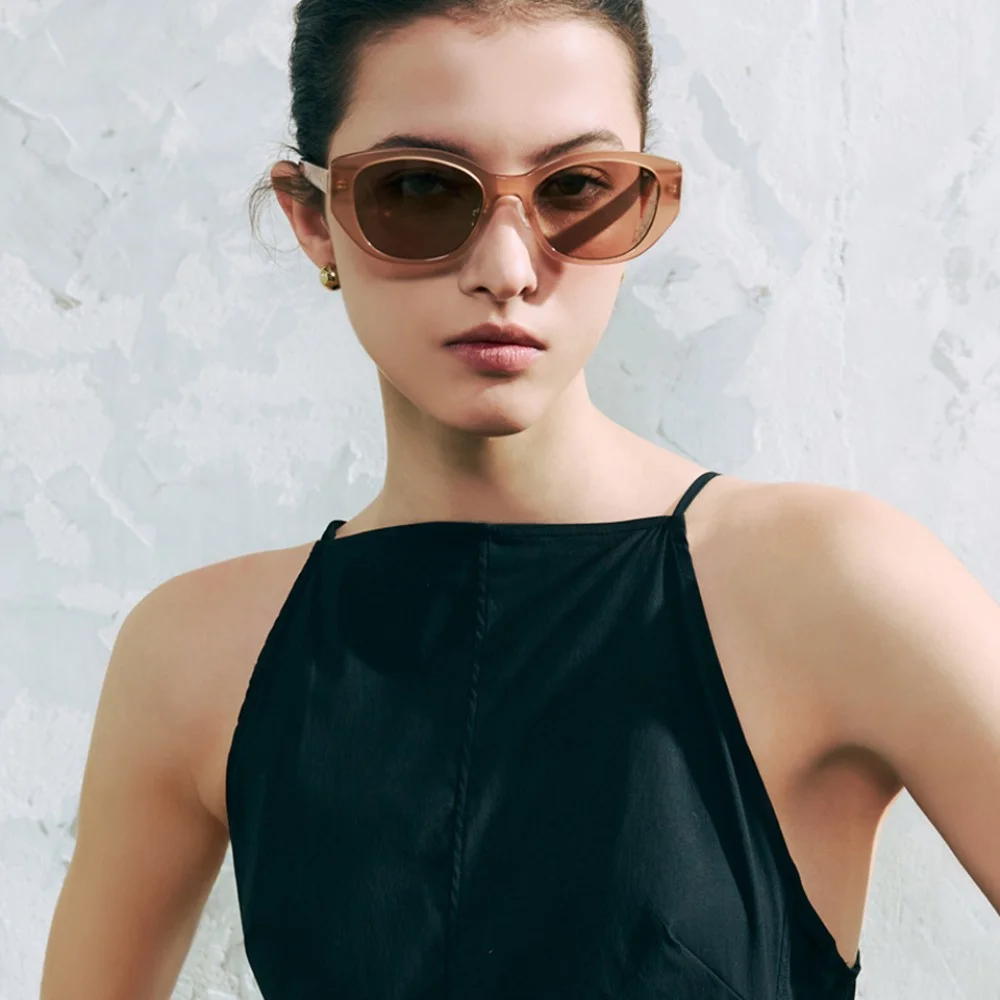 Margo 方形 太陽眼鏡 米色
