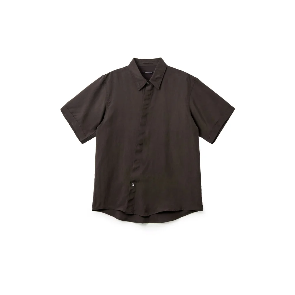 Slash Shirt Cupro Burgundy