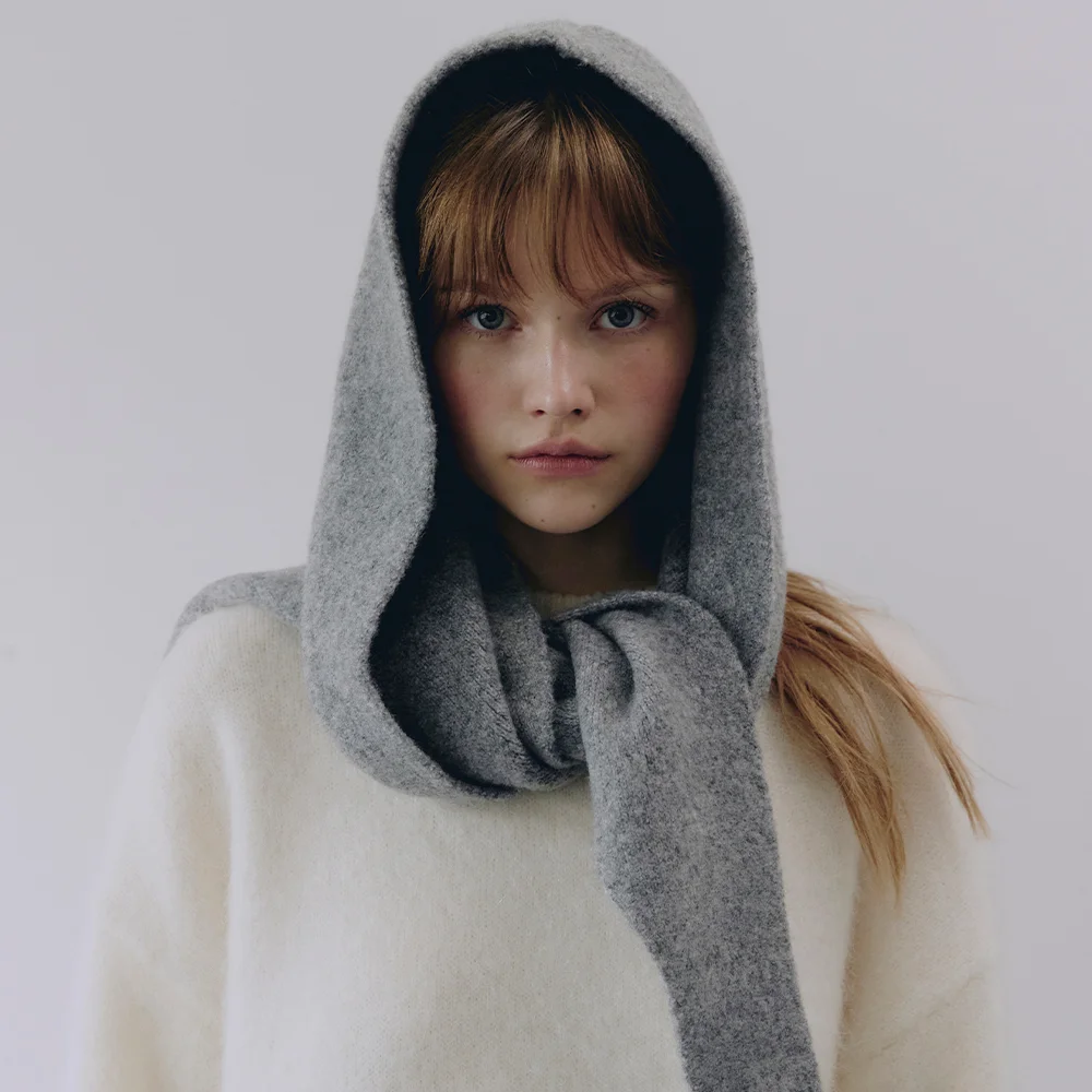 Toggle Knit Cape Muffler_VH259OAC002M