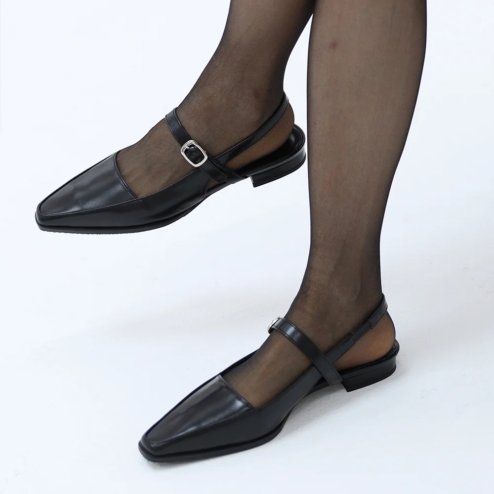 mod backopen flat shoes_24505_black