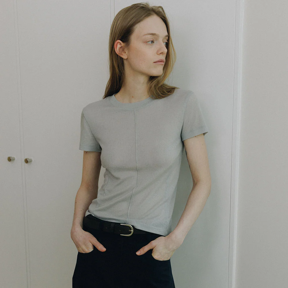 Sheer Slim Jersey Top SW6ME755_3color
