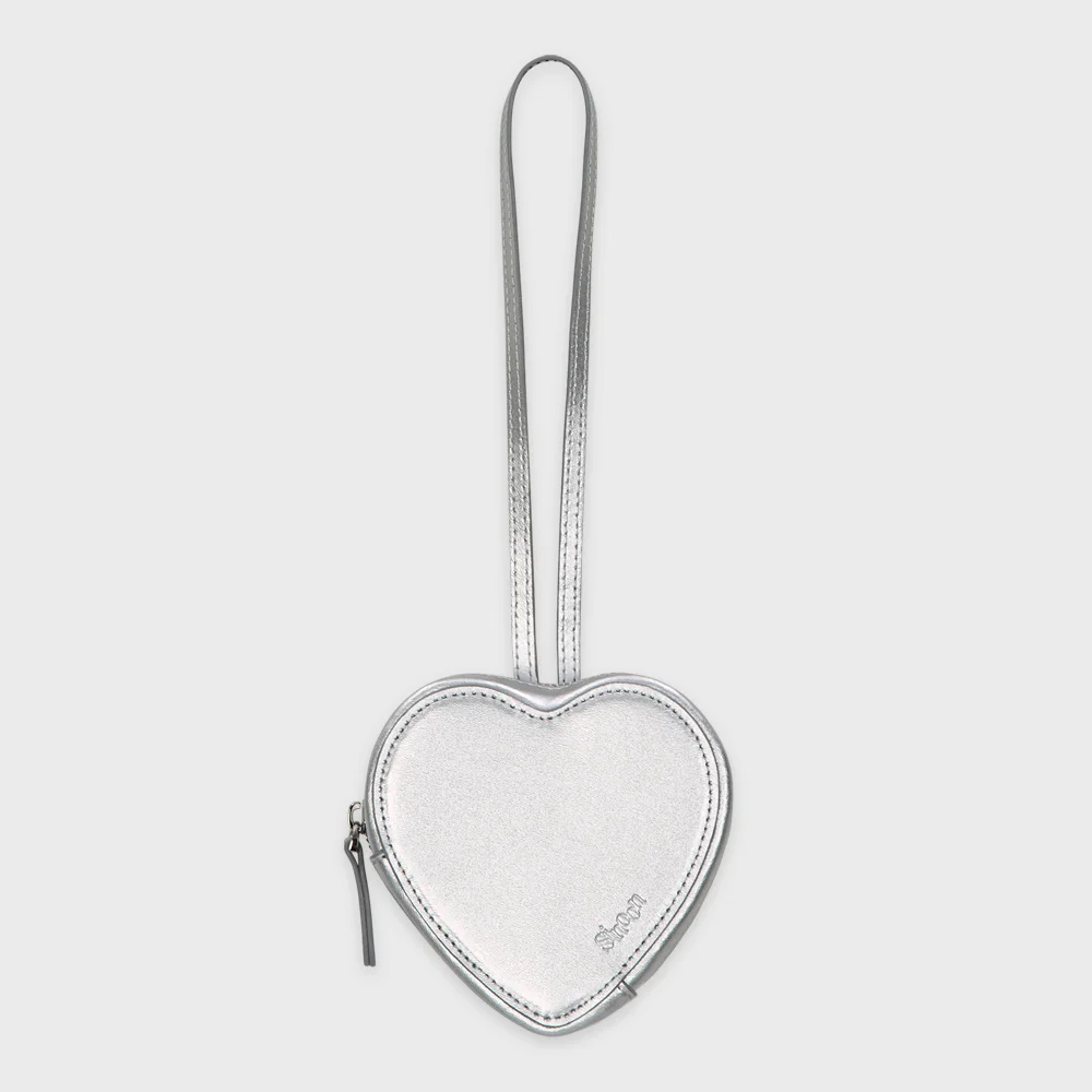 Heart Handbag (Silver)
