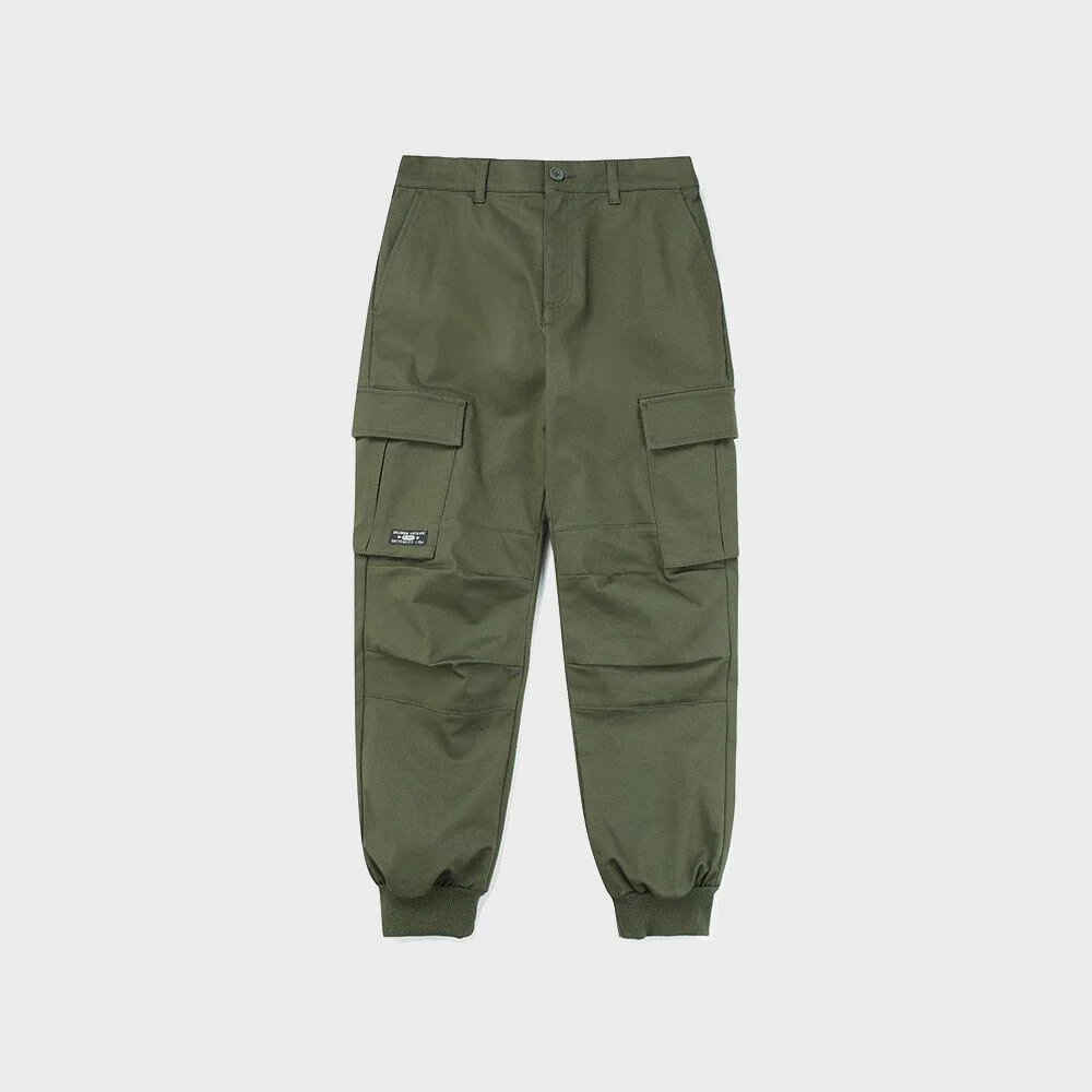 NYC LABEL CP MULTI POCKET JOGGER PANTS 深卡其色