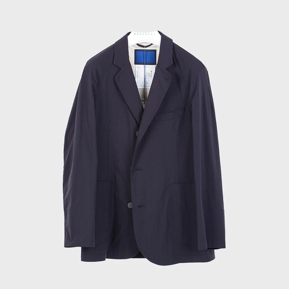 NAVY RAGLAN JACKET