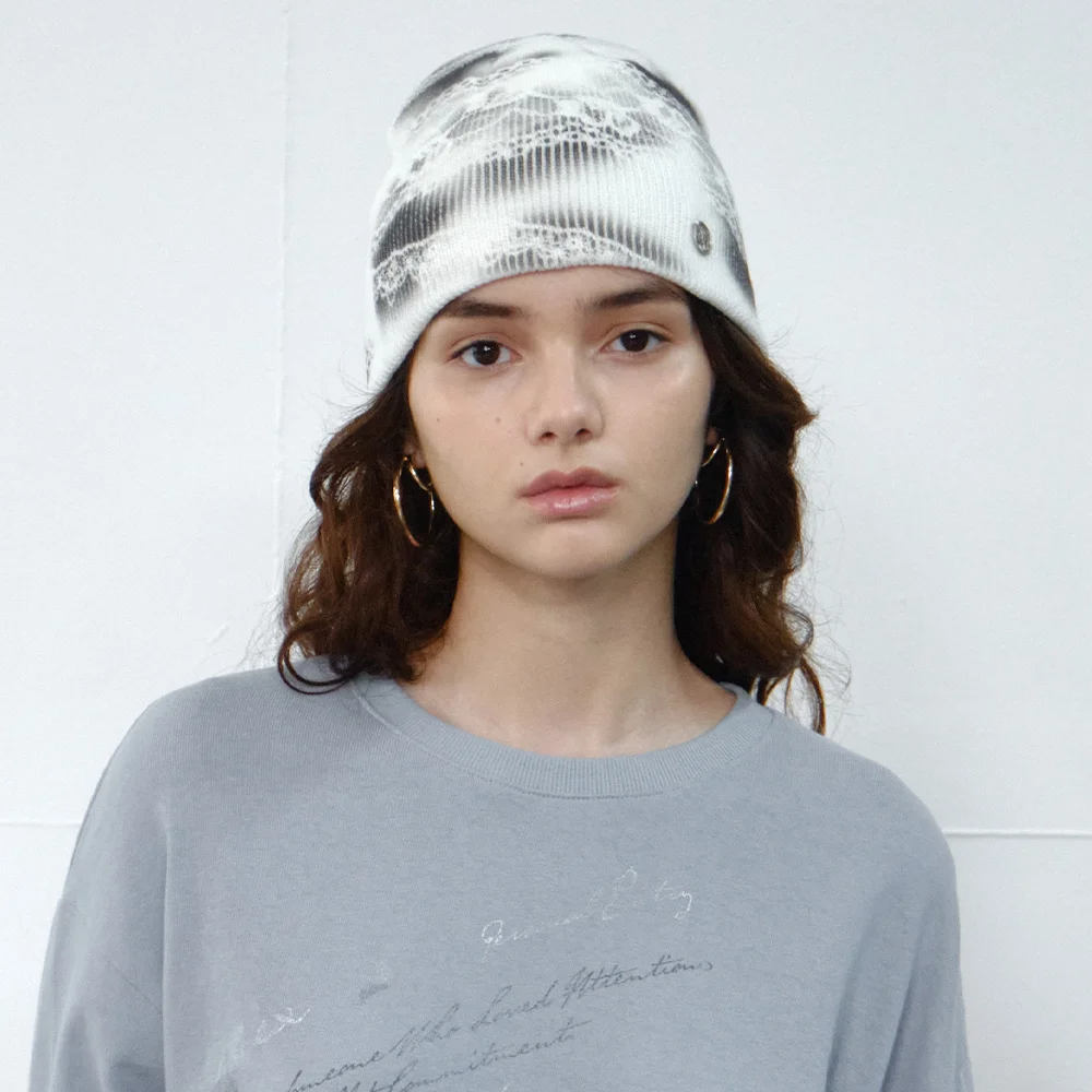 lace beanie (ivory)