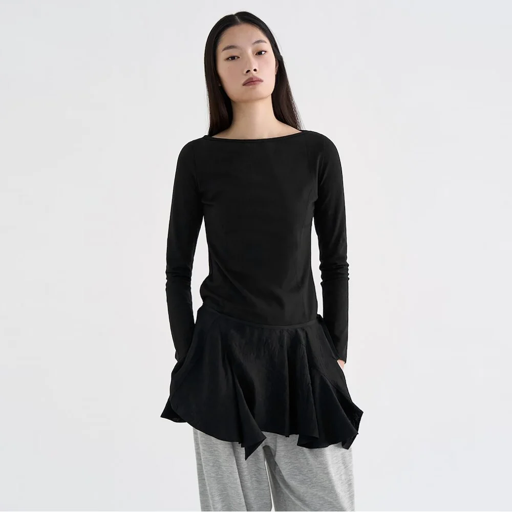 Satin Chou Chou Black (AG6327B015)