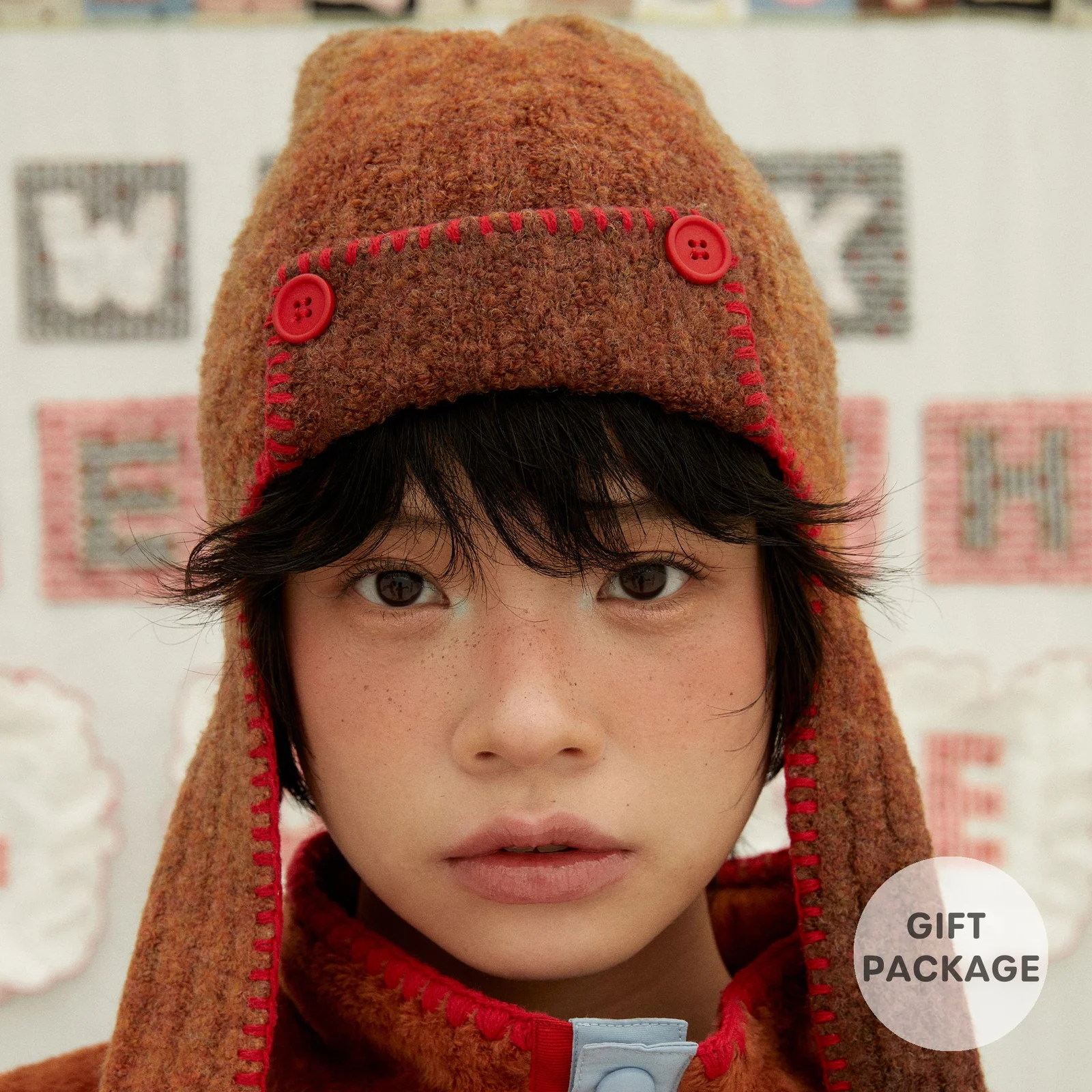 Scout button Hat Scout 鈕扣 帽 (啡色)