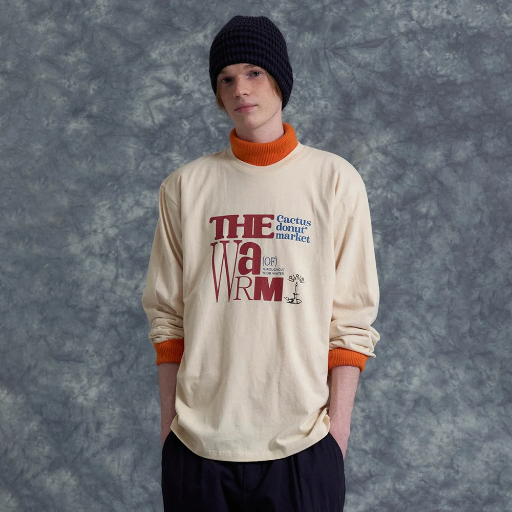 The Warm LS Tee - Cream
