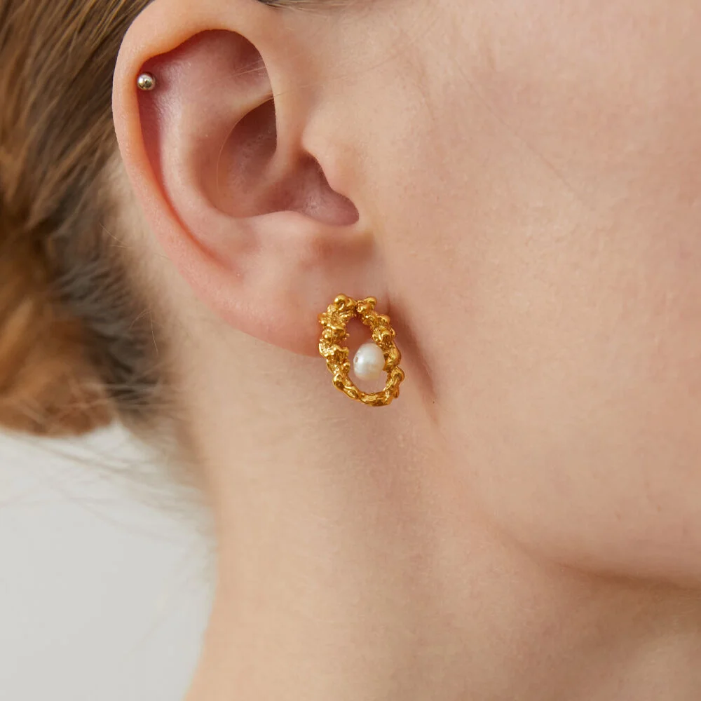 vintage pendant earrings