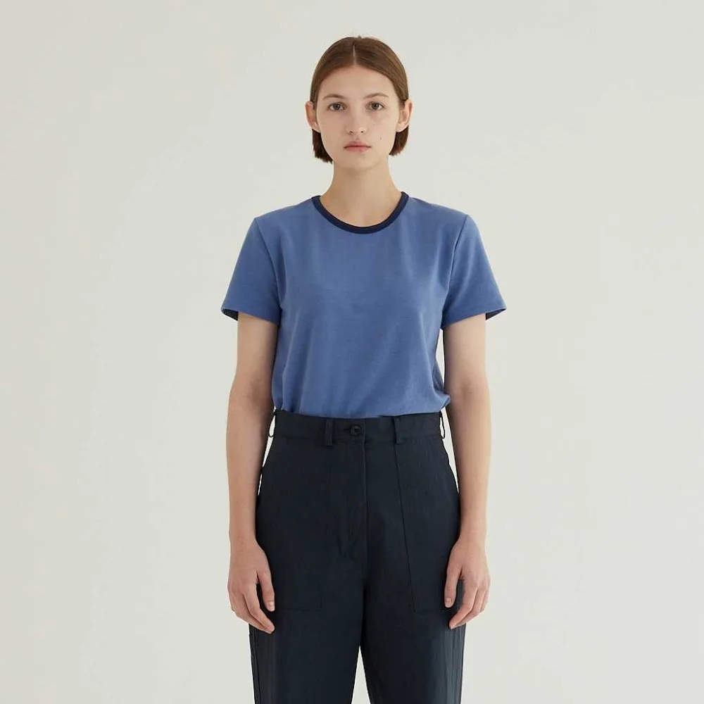Soft Touch Tee(Blue)