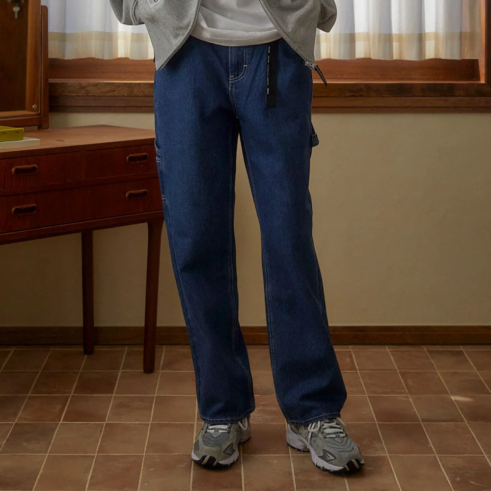 牛仔 常規 褲子 DENIM REGULAR PANTS / WO136RADPZ02BL
