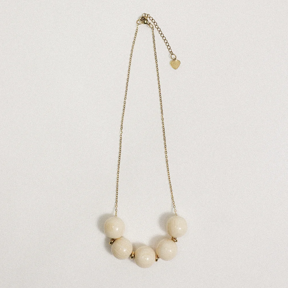 Creamline chain necklace